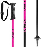 LEKI Rider Ski Poles - Kids' 2027 Black/Pink::Black/Pink