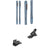 Salomon QST 92 Skis + Tyrolia Attack 14 GW Ski Bindings 2025