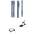 Salomon QST 92 Skis + Tyrolia Attack 14 GW Ski Bindings 2025