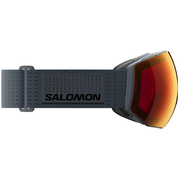 Salomon Radium Prime Sigma Goggles Ebony/Sigma Poppy Red+Sigma Light Blue