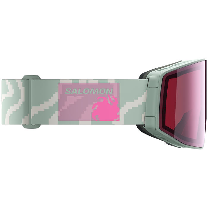 Salomon Sentry Prime Sigma Goggles Iceberg Green/Sigma Silver Pink+Sigma Gun Metal