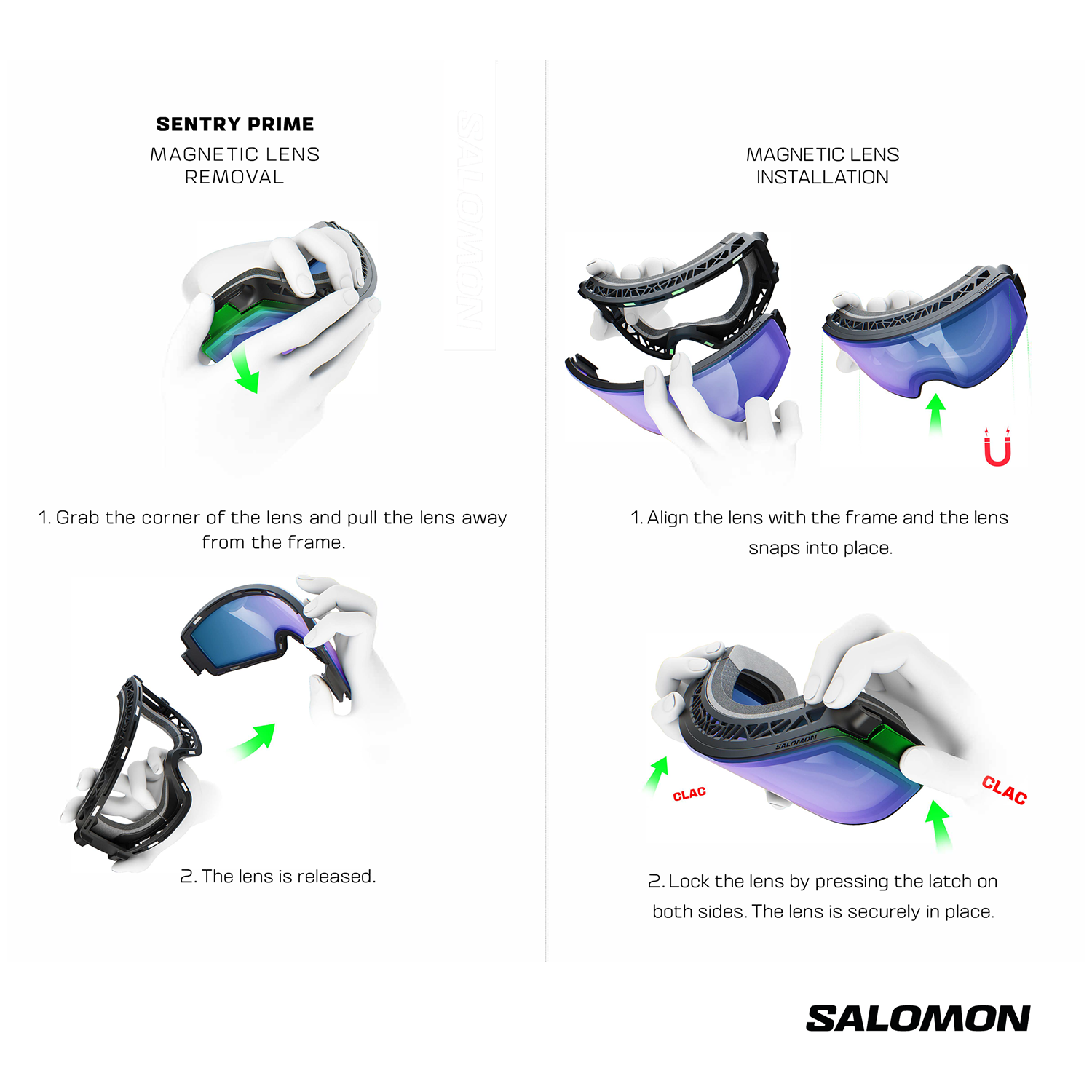 Salomon Sentry Prime Sigma Goggles – evo