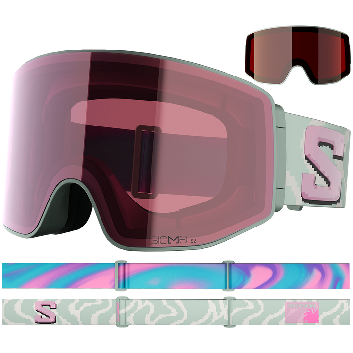 Salomon Sentry Prime Sigma Iceberg Green Goggles