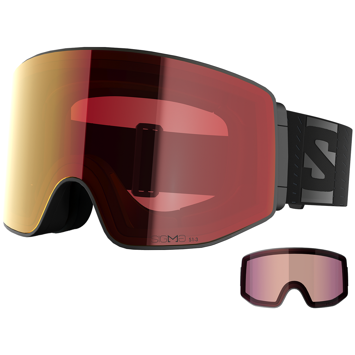 Salomon Sentry Prime Sigma Photochromic Goggles Black
