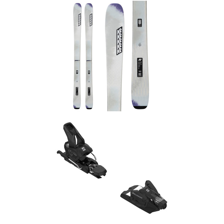 K2 Mindbender 90 C W Skis + Salomon Strive 12 GW Ski Bindings- Women's 2025
