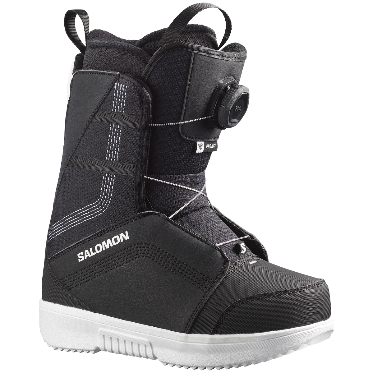 Salomon Project Boa Snowboard Boots - Kids' Black
