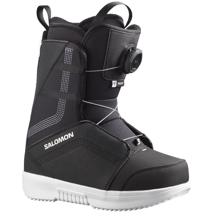 Salomon Project Boa Snowboard Boots - Kids' Black