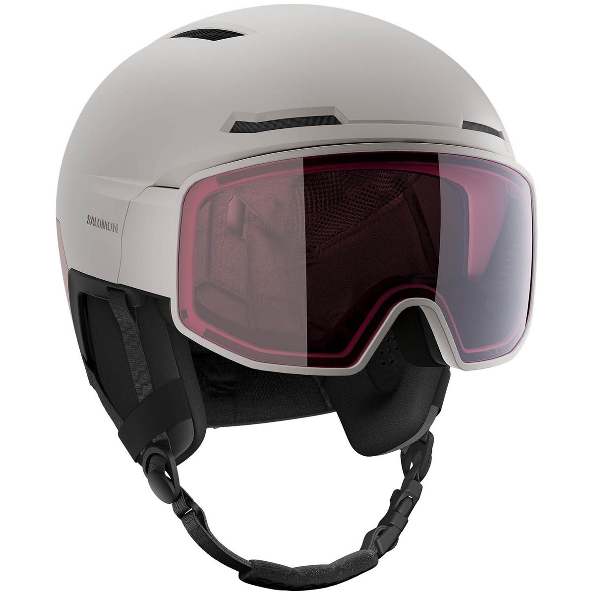 salomon audio ski helmet Husk Pro SALOMON patented EPS4D lining Audio Helmet Salomon Brigade Audio