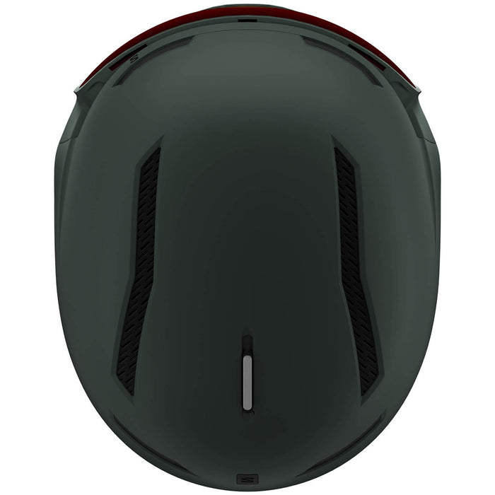 Salomon Driver Pro Sigma MIPS Helmet Green Gables/Sigma Poppy Red