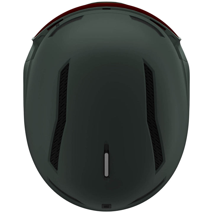 Salomon Driver Pro Sigma MIPS Helmet Green Gables/Sigma Poppy Red