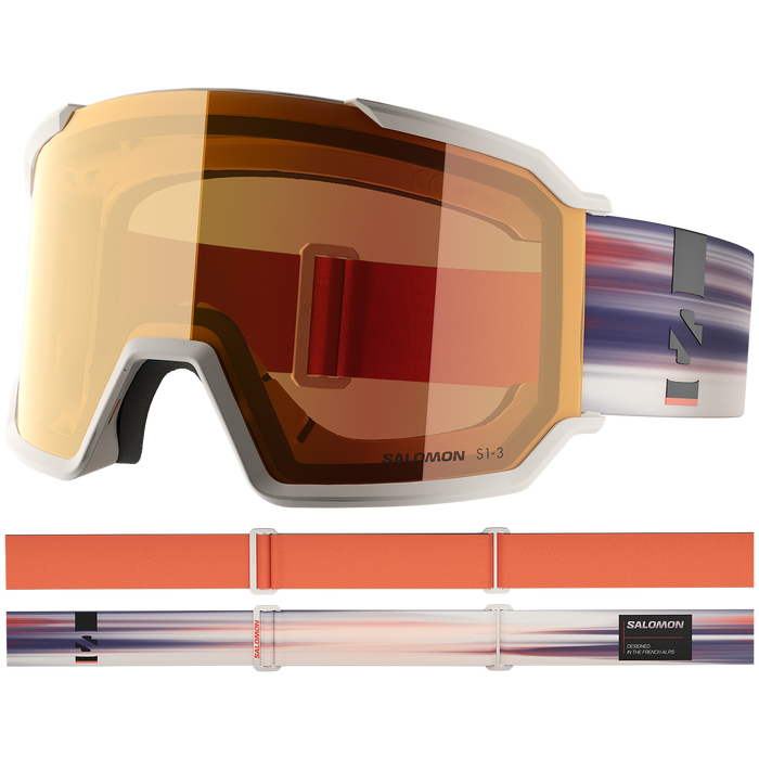 Salomon S/View 3 Photochromic Goggles Rainy Day/Photo Red