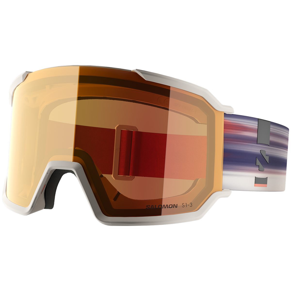 Salomon S/View 3 Photochromic Goggles Rainy Day/Photo Red
