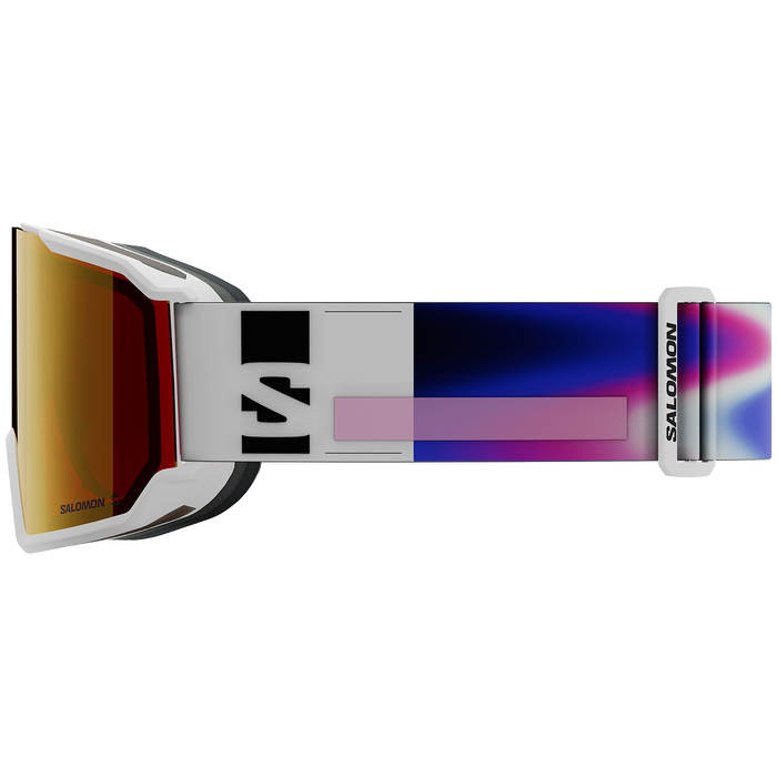 Salomon S/View 3 ML Goggles White Addikt/Mid Red