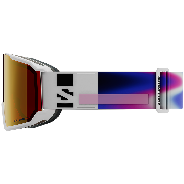 Salomon S/View 3 ML Goggles White Addikt/Mid Red