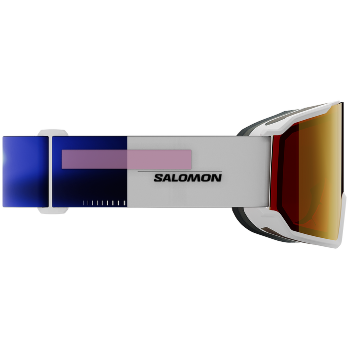 Salomon S/View 3 ML Goggles White Addikt/Mid Red