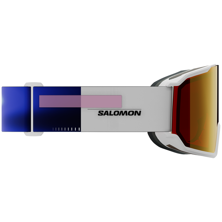 Salomon S/View 3 ML Goggles White Addikt/Mid Red