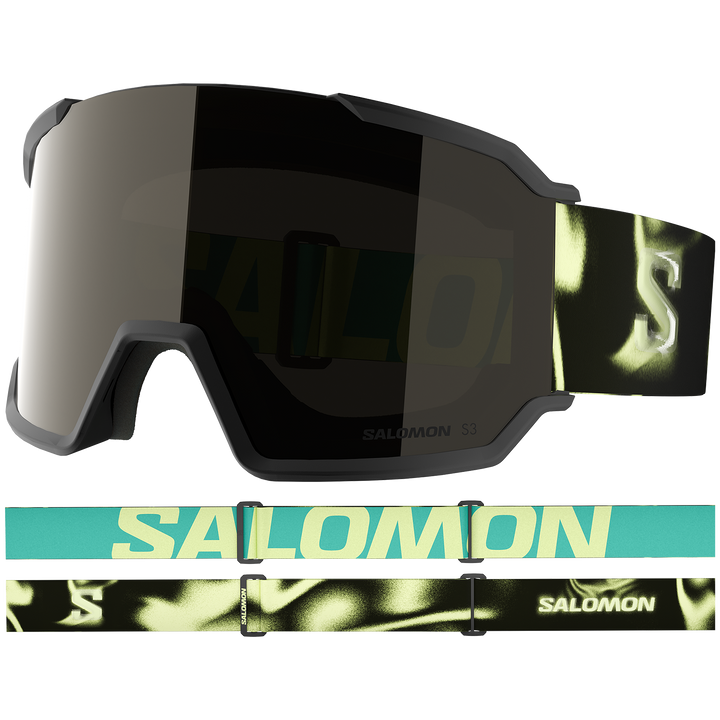 Salomon S/View 3 ML Goggles Black Yellow/Black
