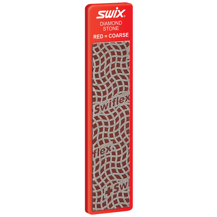 SWIX Economy Coarse 100mm Diamond Stone Red