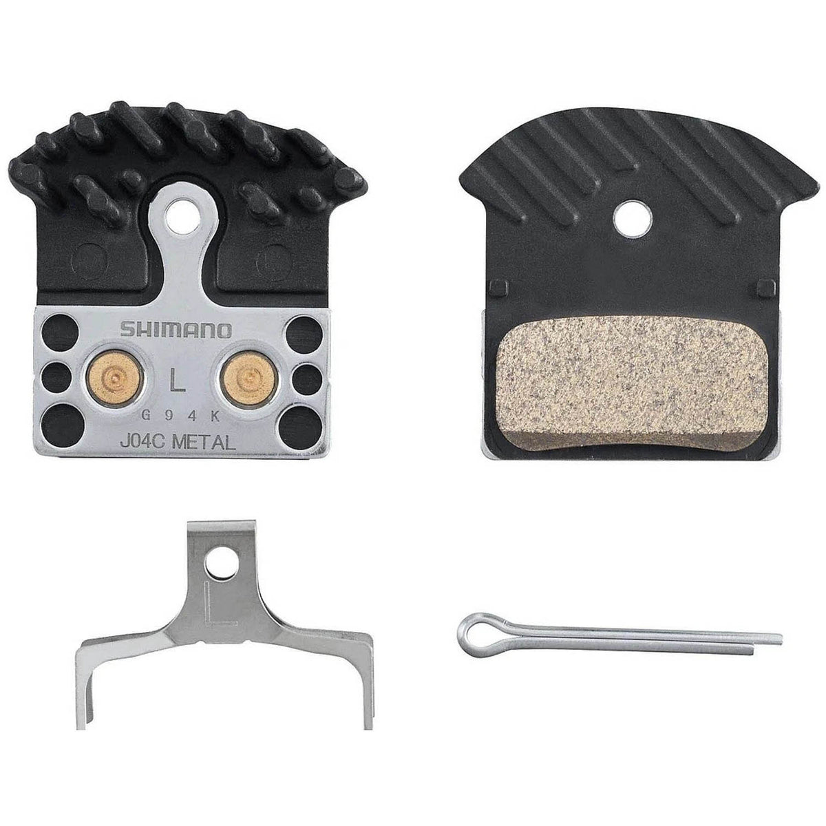 Shimano J04C Metal Disc Brake Pads