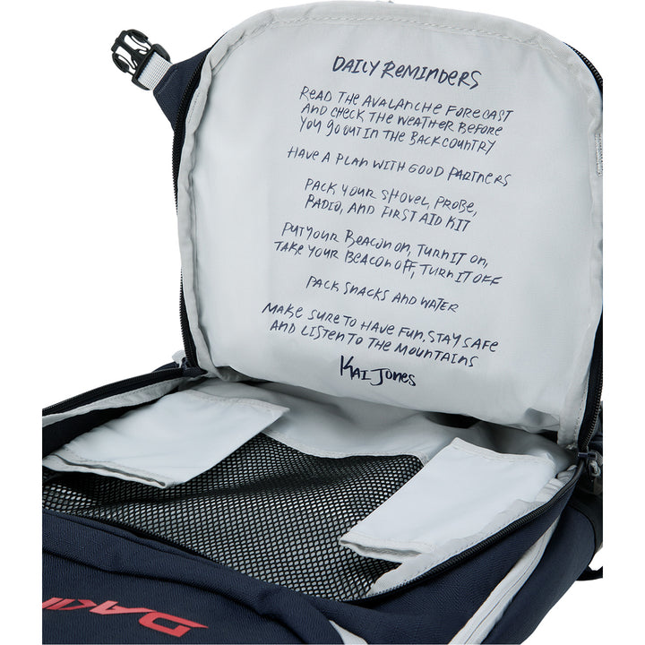 Dakine Team Heli Pro 20L Kai Jones Backpack Jones Night Ski