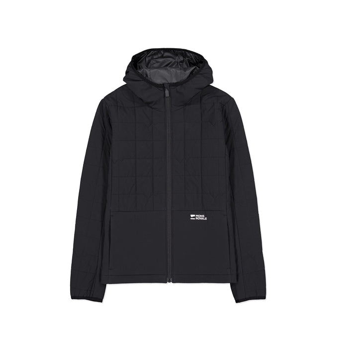 MONS ROYALE Canyon Merino Insulated Hooded Jacket - Women's Black