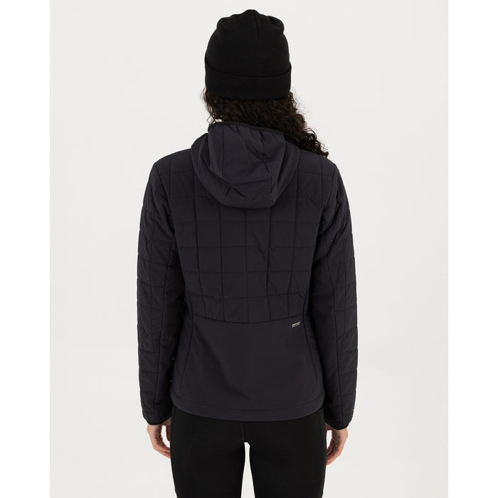 MONS ROYALE Canyon Merino Insulated Hooded Jacket - Women's Black