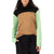 MONS ROYALE Yotei Merino High Neck Long-Sleeve Top - Women's Matcha/Toffee/Black