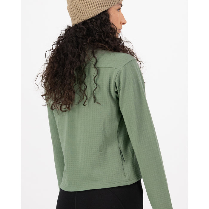 MONS ROYALE Offgrid Merino Fleece Long-Sleeve Top - Women's Willow