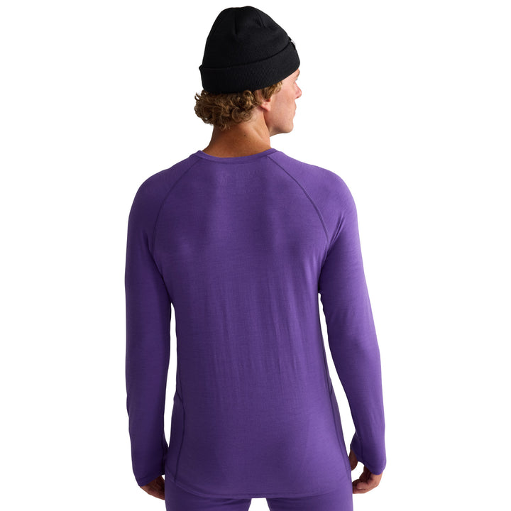Oyuki Merino Longsleeve - Men's Cyber Purple