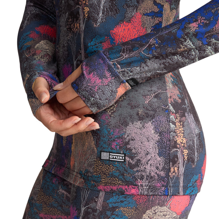 Oyuki Hitatech Funnel Neck Longsleeve - Women's Shinrin-Yoku