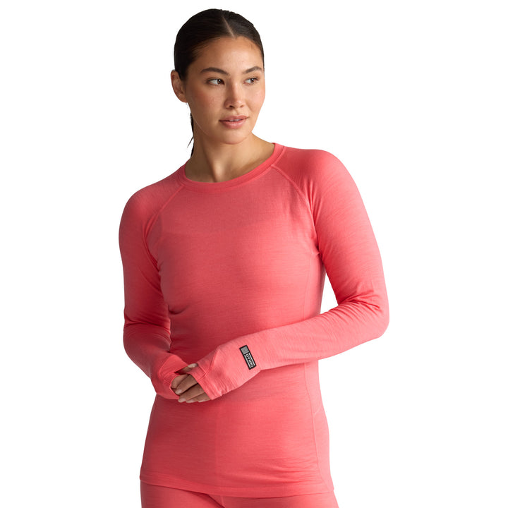 Oyuki Merino Longsleeve - Women's Coral