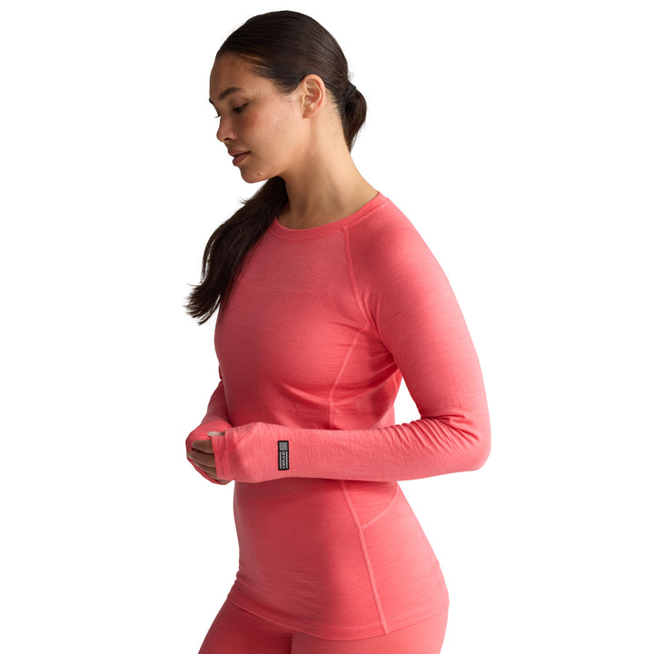 Oyuki Merino Longsleeve - Women's Coral