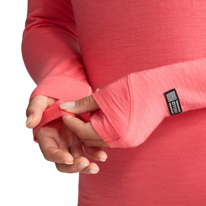 Oyuki Merino Longsleeve - Women's Coral