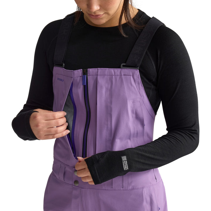 Oyuki Nimi NetPlus® 3L Bibs - Women's Wisteria