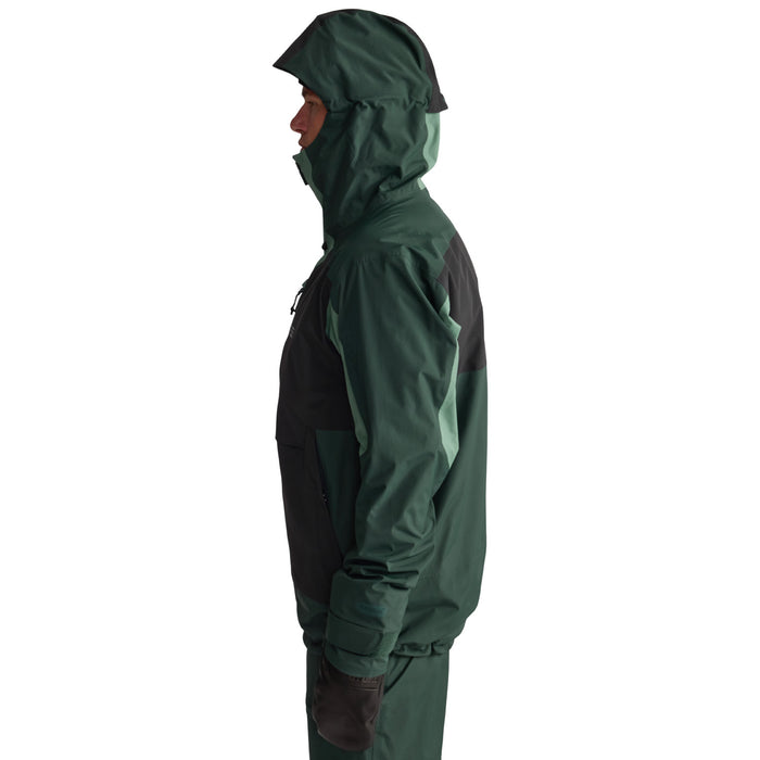 Oyuki Moiwa NetPlus® 2L Jacket - Men's Deep Forrest/Bamboo/Black
