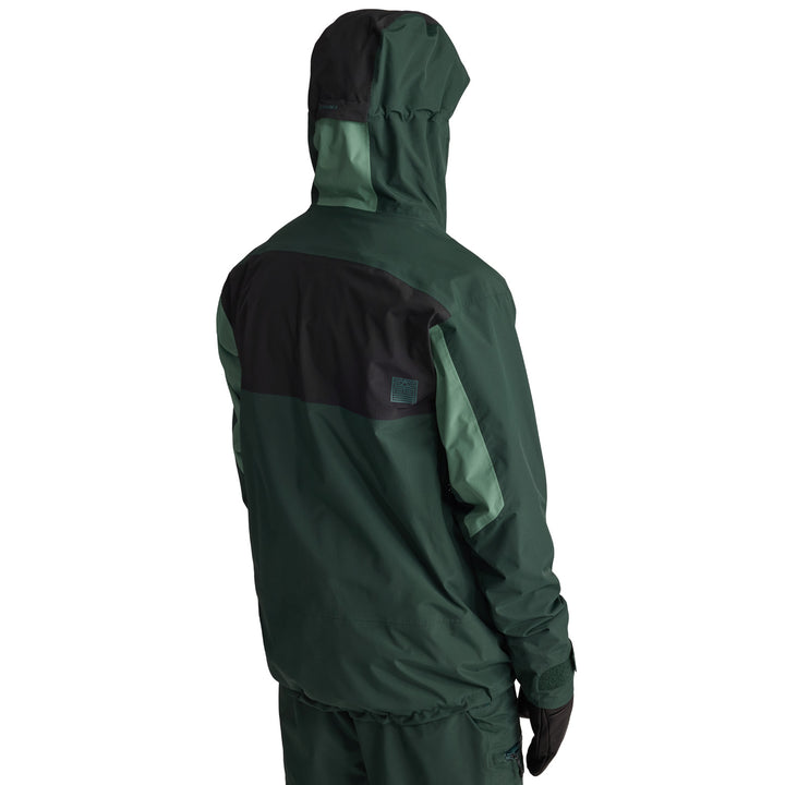 Oyuki Moiwa NetPlus® 2L Jacket - Men's Deep Forrest/Bamboo/Black