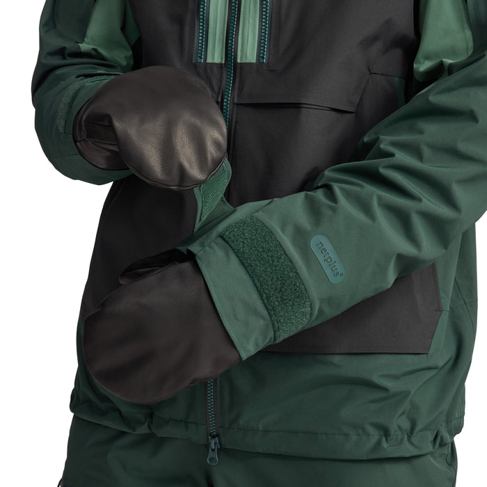 Oyuki Moiwa NetPlus® 2L Jacket - Men's Deep Forrest/Bamboo/Black