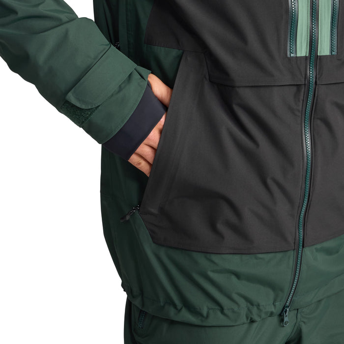 Oyuki Moiwa NetPlus® 2L Jacket - Men's Deep Forrest/Bamboo/Black