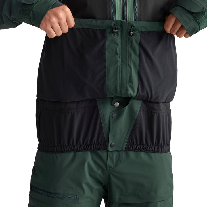 Oyuki Moiwa NetPlus® 2L Jacket - Men's Deep Forrest/Bamboo/Black