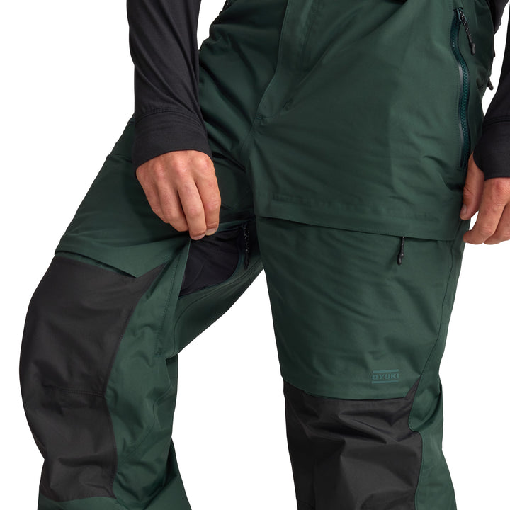 Oyuki Moiwa NetPlus® 2L Pants - Men's Deep Forrest/Black