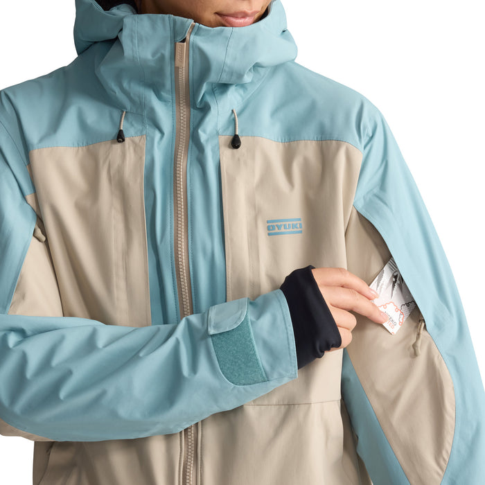Oyuki Kiroro NetPlus® 2L Jacket - Women's Glacier/Tottori