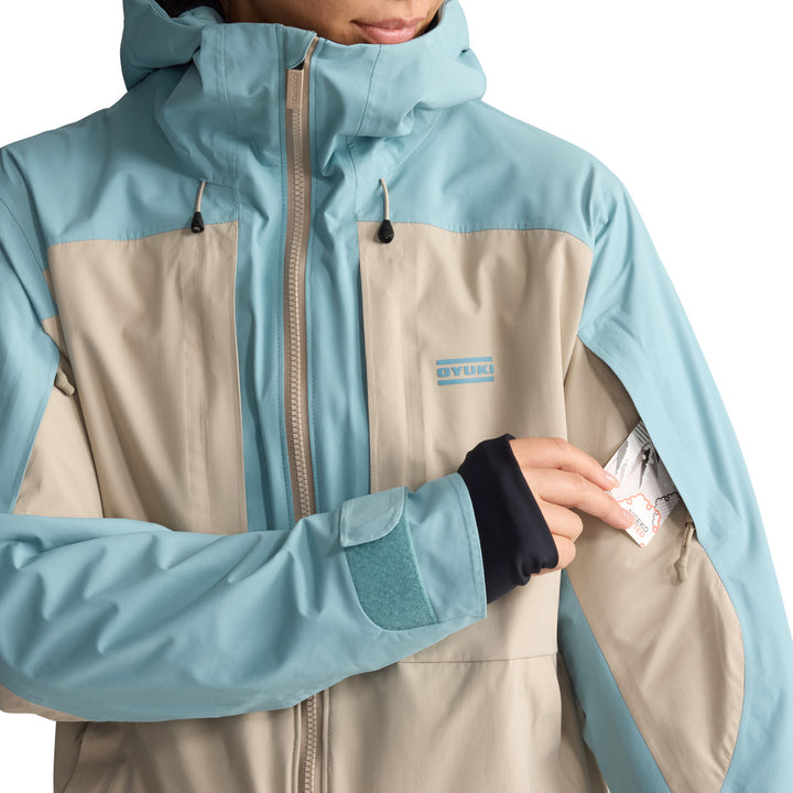 Oyuki Kiroro NetPlus® 2L Jacket - Women's Glacier/Tottori