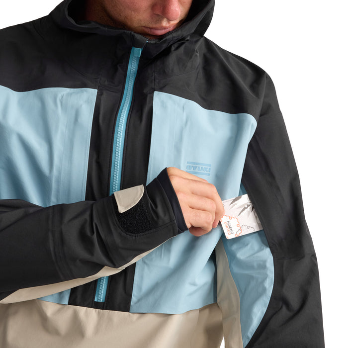 Oyuki Myoko NetPlus® 3L Anorak - Unisex Glacier/Tottori/Black