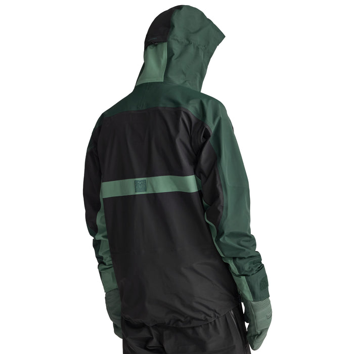 Oyuki Myoko NetPlus® 3L Anorak - Unisex Deep Forrest/Bamboo/Black