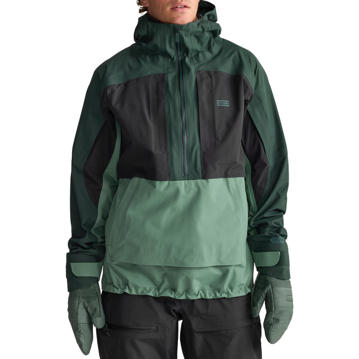 Oyuki Myoko NetPlus® 3L Anorak - Unisex Deep Forrest/Bamboo/Black