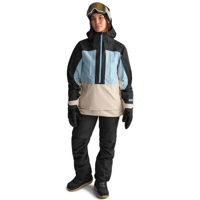Oyuki Myoko NetPlus® 3L Anorak - Unisex Glacier/Tottori/Black