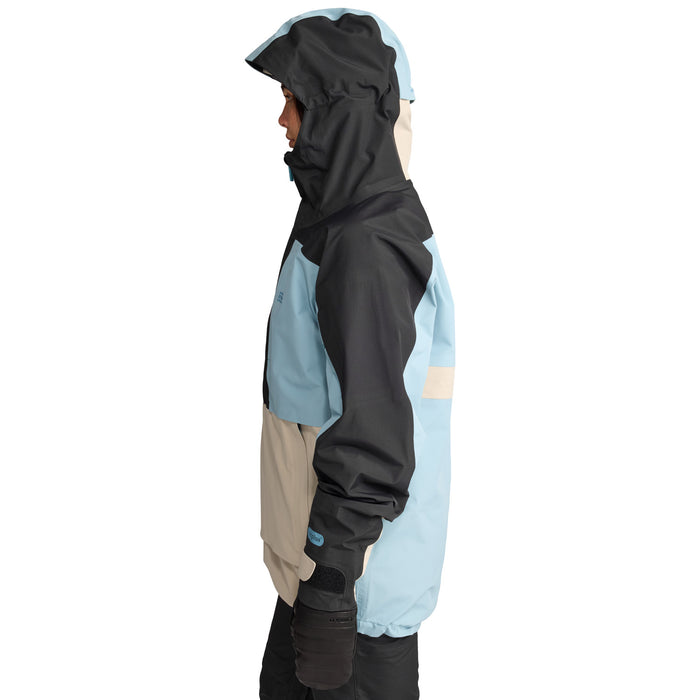 Oyuki Myoko NetPlus® 3L Anorak - Unisex Glacier/Tottori/Black