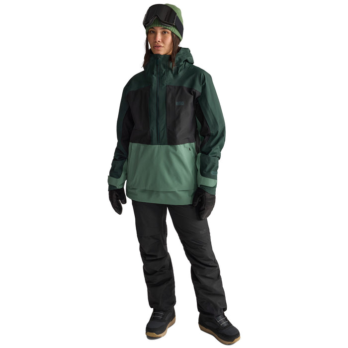 Oyuki Myoko NetPlus® 3L Anorak - Unisex Deep Forrest/Bamboo/Black