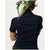Hikerkind Ribbed Merino Polo - Women's Woad