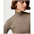 Hikerkind Ribbed Merino Turtleneck - Women's Morel